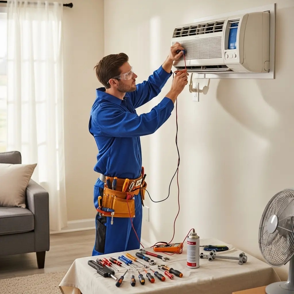 Akhisar Uğur Uğur klima gaz dolumu ve bakım – Enerji verimliliği artırıldı. - Teknik servis örneği